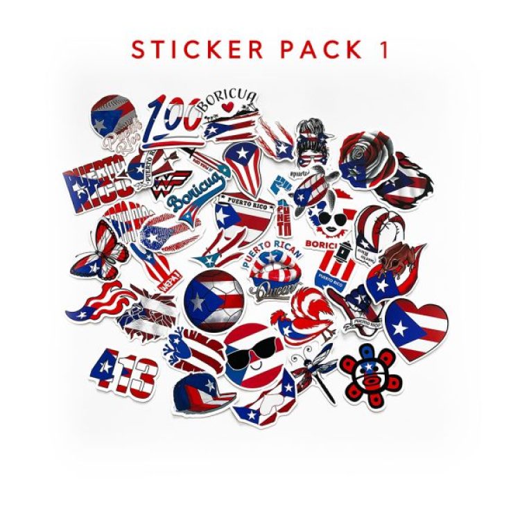 Puerto Rico Sticker Pack