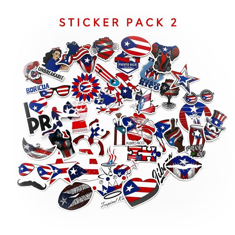 Puerto Rico Sticker Pack